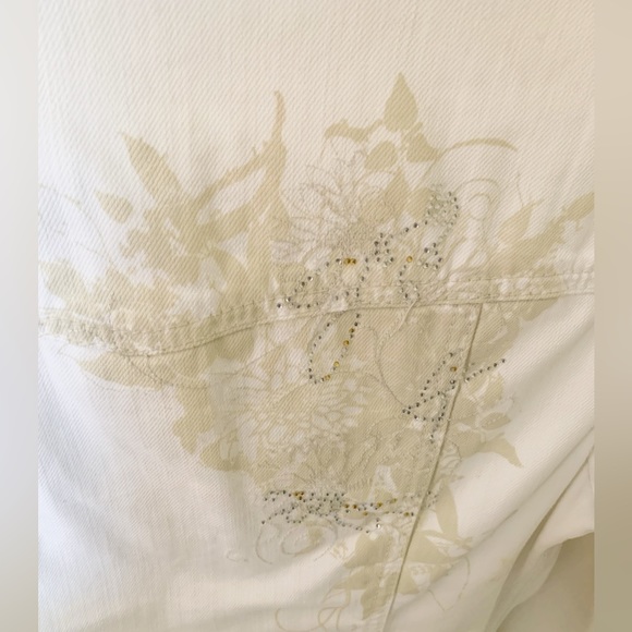White Jean Jacket - Picture 6 of 8